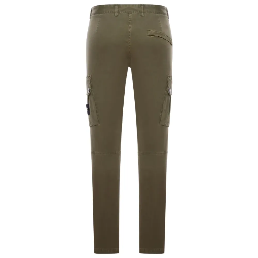 Heren Stone Island Broeken^Slim Fit Broek