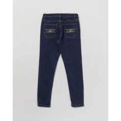 Elisabetta Franchi Slim Fit Denim Jeans