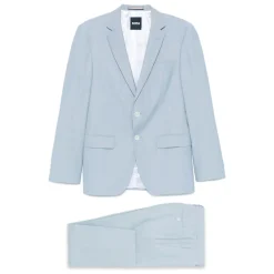 Heren Hugo Kostuums^Slim Fit Gemengd Wol Pak