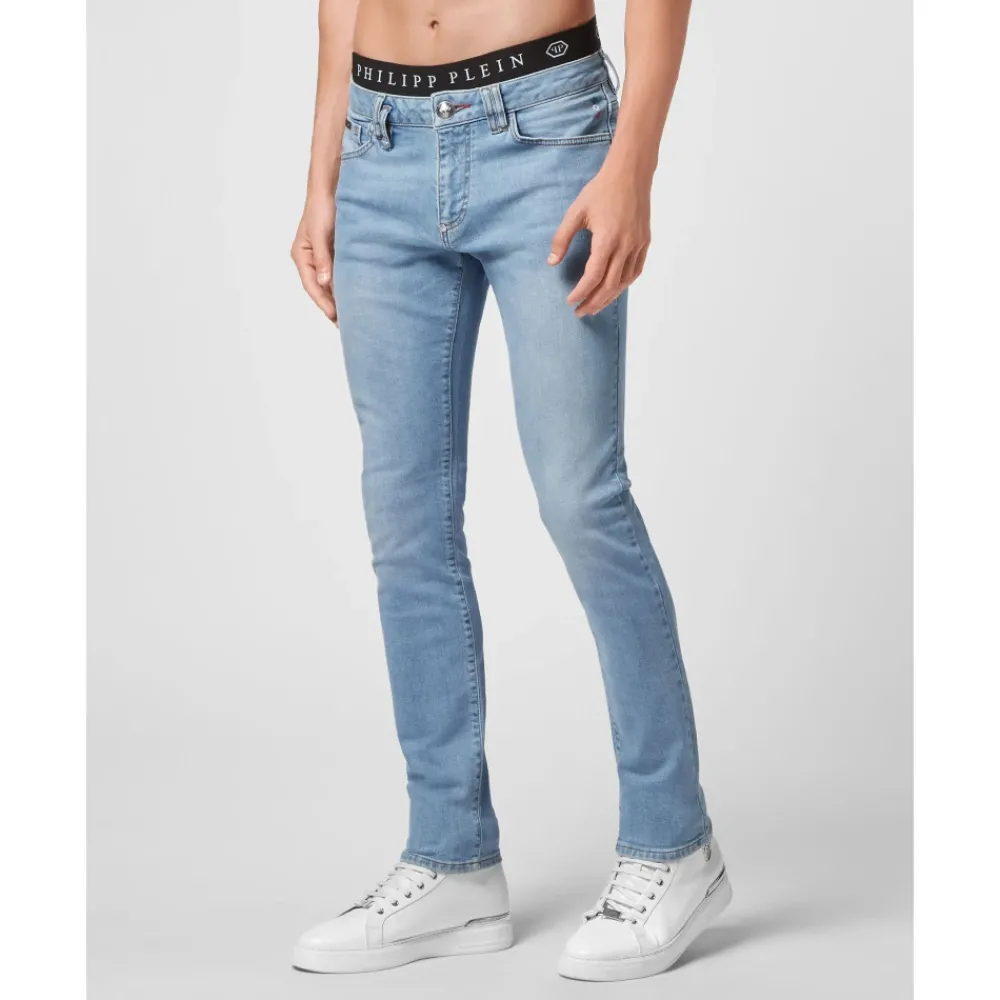 Heren Philipp Plein Jeans^Slim Fit Jeans