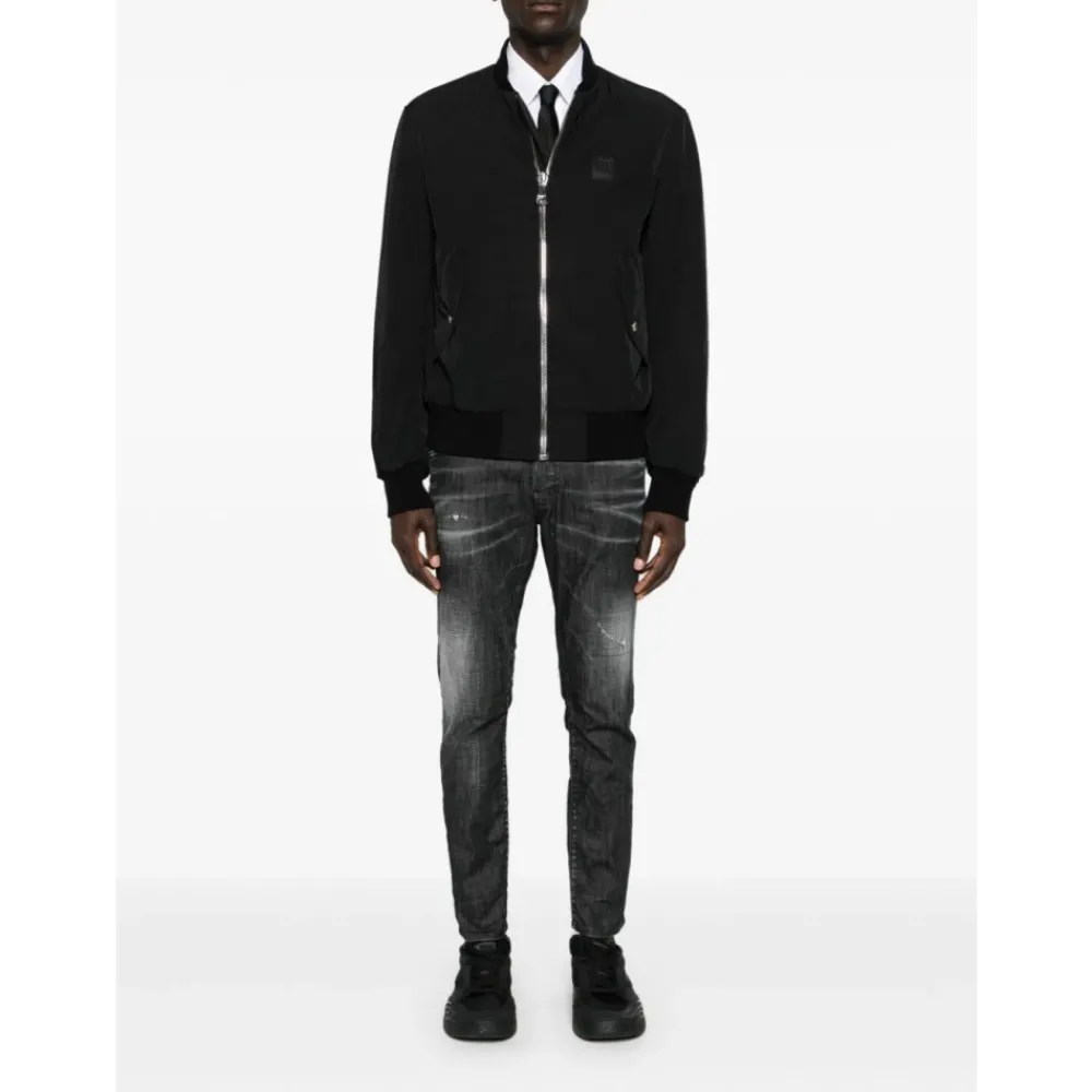 Heren Dsquared2 Slim Fit Stretch Katoenen Jeans