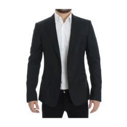 Heren Dolce & Gabbana Kostuums^Slim Fit Wol Blazer