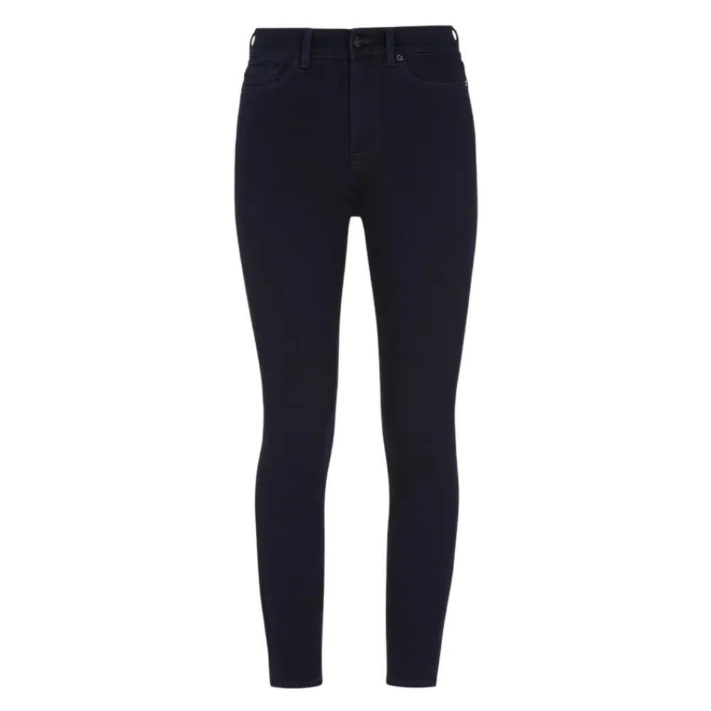 DAMES 7 For All Mankind Jeans^Slim Illusion Cropped Skinny Jeans