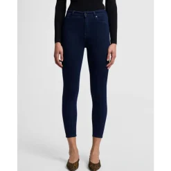 DAMES 7 For All Mankind Jeans^Slim Illusion Cropped Skinny Jeans