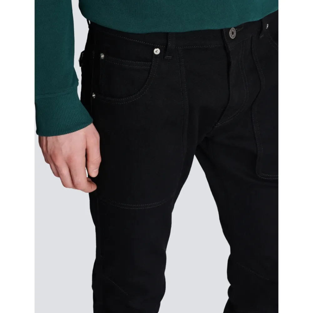 Heren Balmain Slim-fit denim jeans