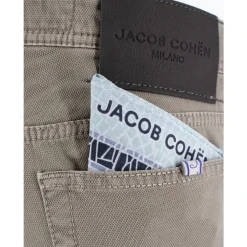 Heren Jacob Cohën Slim-fit Five-pocket Broek