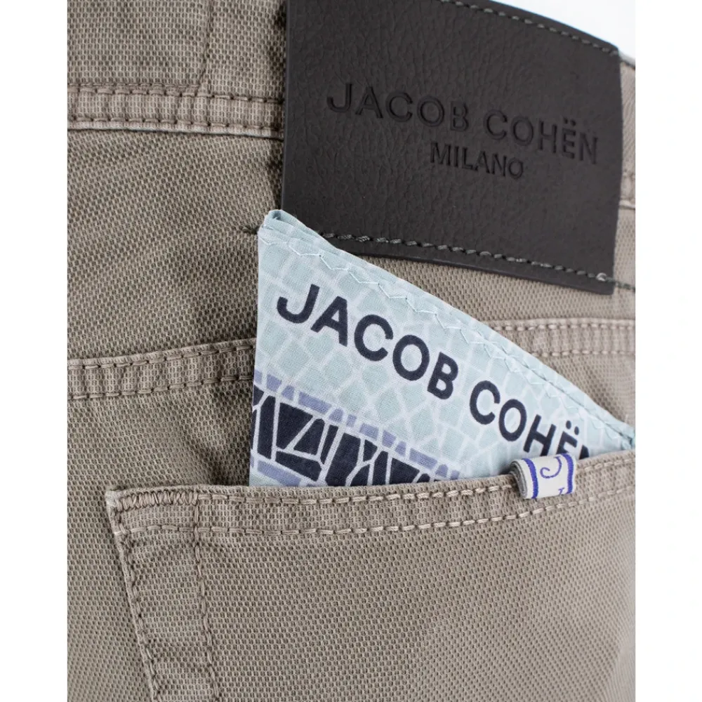 Heren Jacob Cohën Slim-fit Five-pocket Broek
