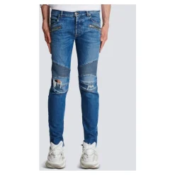 Heren Balmain Slim-fit katoenen jeans
