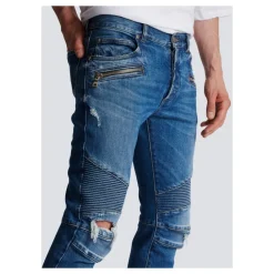 Heren Balmain Slim-fit katoenen jeans