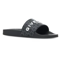 Heren Givenchy Slippers^Slip-On Monogram Rubber Slippers