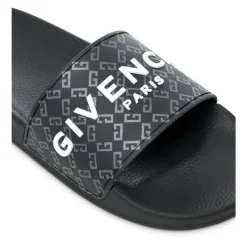 Heren Givenchy Slippers^Slip-On Monogram Rubber Slippers