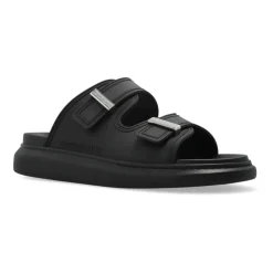 Heren Alexander McQueen Slippers met logo