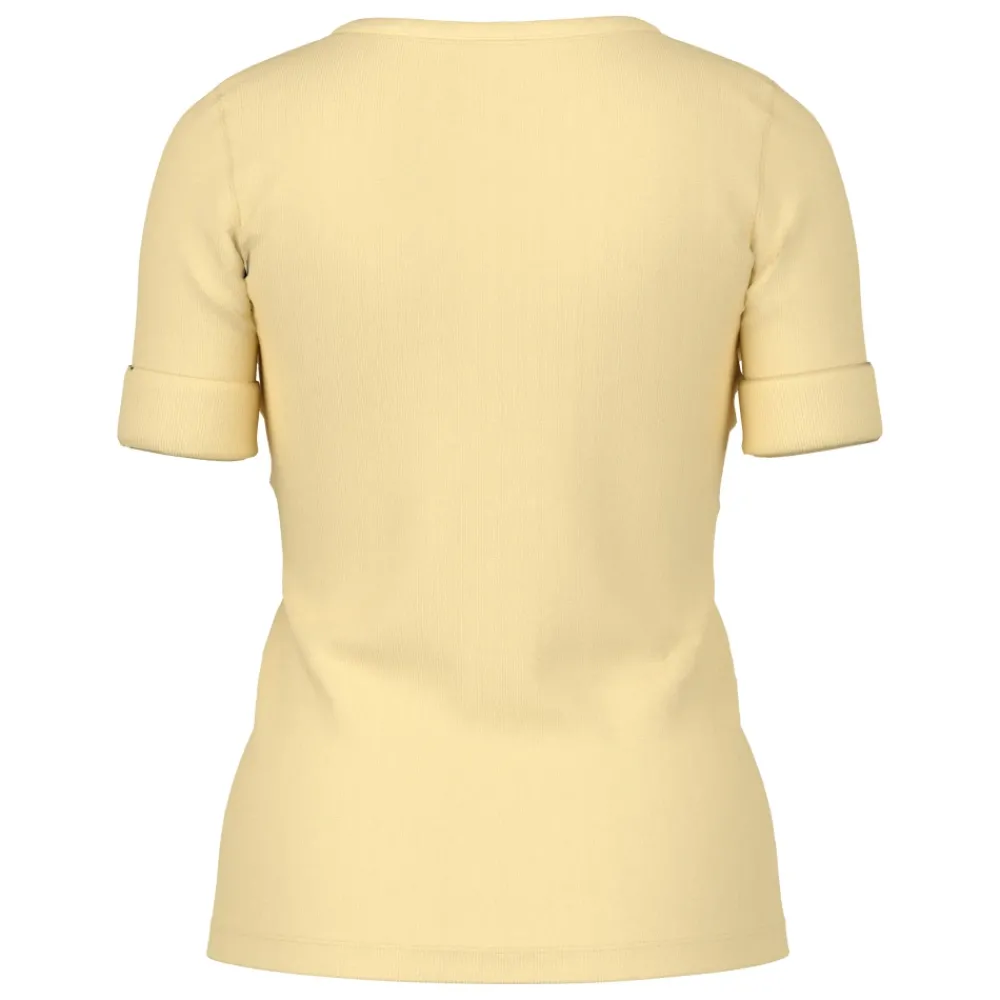 DAMES Marc Cain Shirts^Smal gesneden 3/4-mouw T-shirt