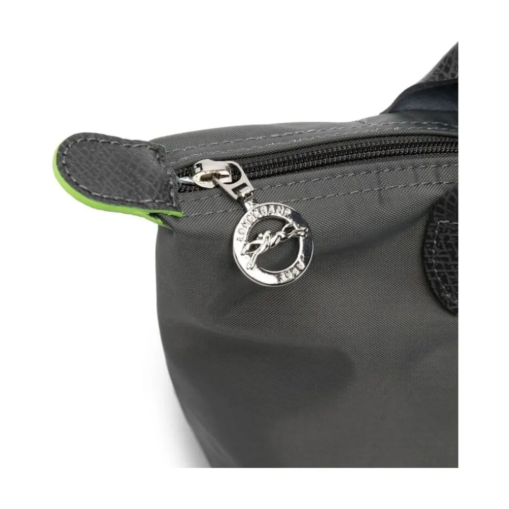 DAMES Longchamp Small Le Pliage Green Tote Bag