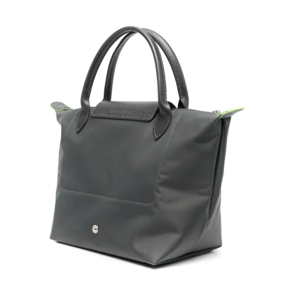 DAMES Longchamp Small Le Pliage Green Tote Bag