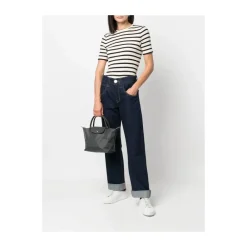 DAMES Longchamp Small Le Pliage Green Tote Bag