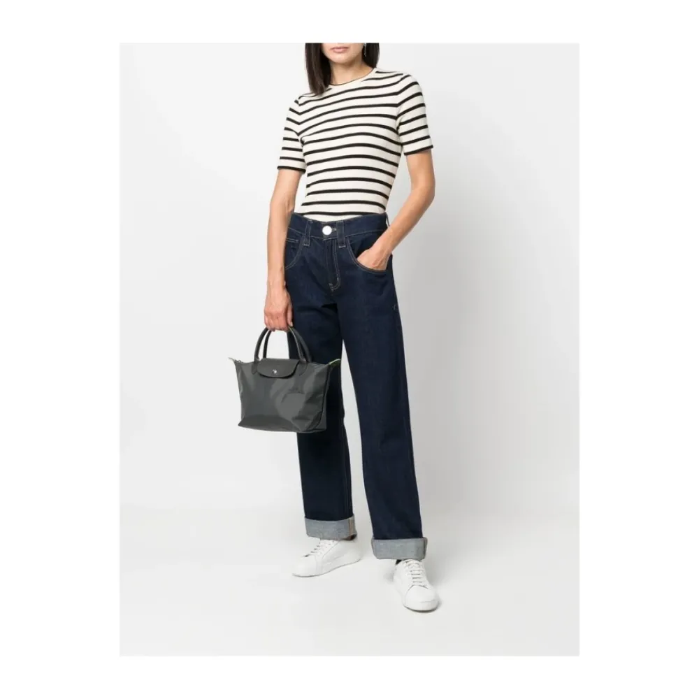 DAMES Longchamp Small Le Pliage Green Tote Bag