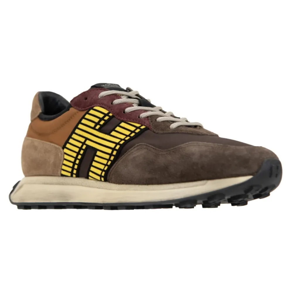 Heren Hogan Sneakers van suède met veters