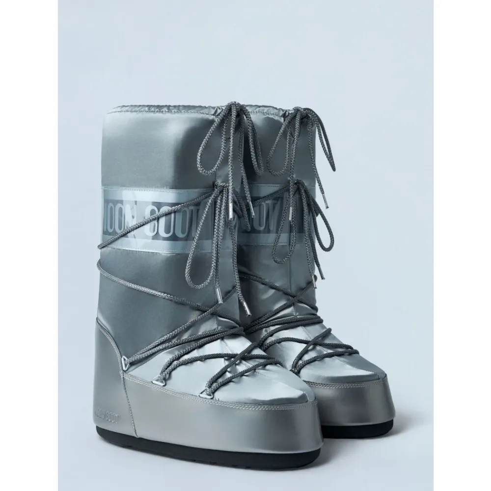 Heren Moon Boot Snowboots^Sneeuwlaarzen met waterafstotende schaal