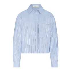 DAMES NUKUS Blouses^Sorrento Paillet Blouse Lange Mouw