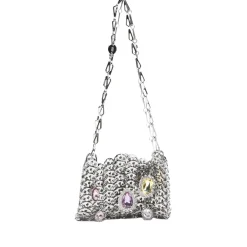 DAMES Rabanne Sparkle Discs Nano Bag