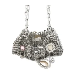 DAMES Rabanne Sparkle Discs Nano Bag