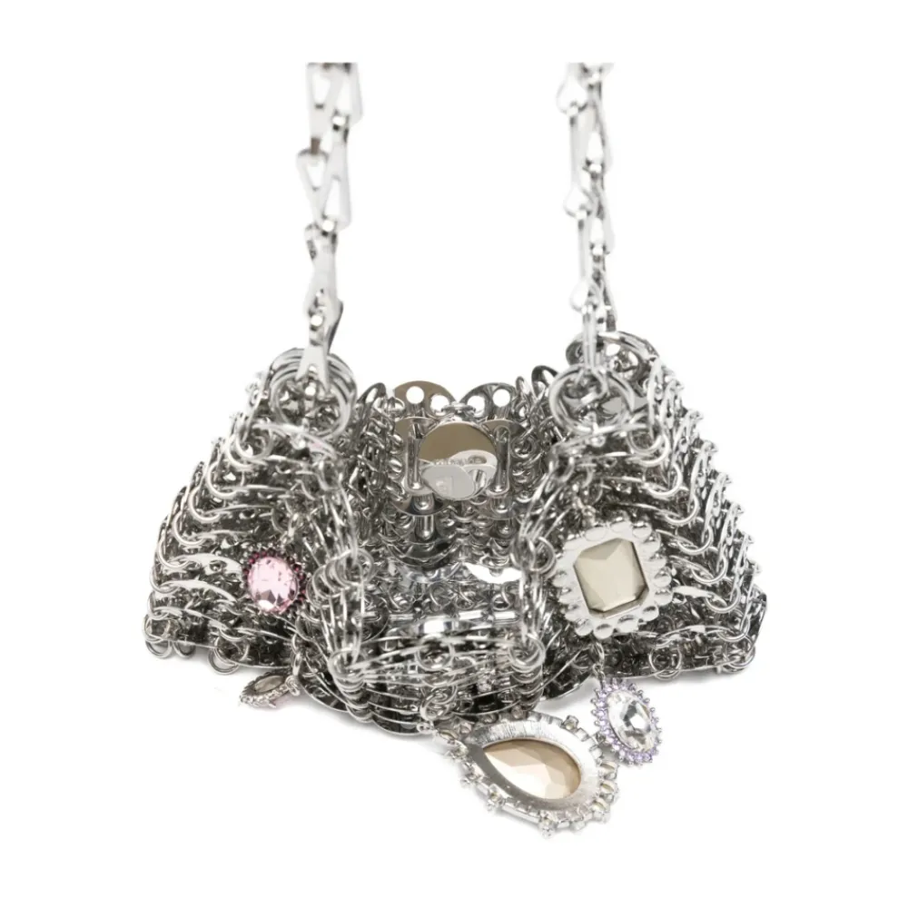 DAMES Rabanne Sparkle Discs Nano Bag