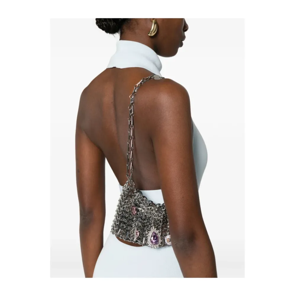 DAMES Rabanne Sparkle Discs Nano Bag