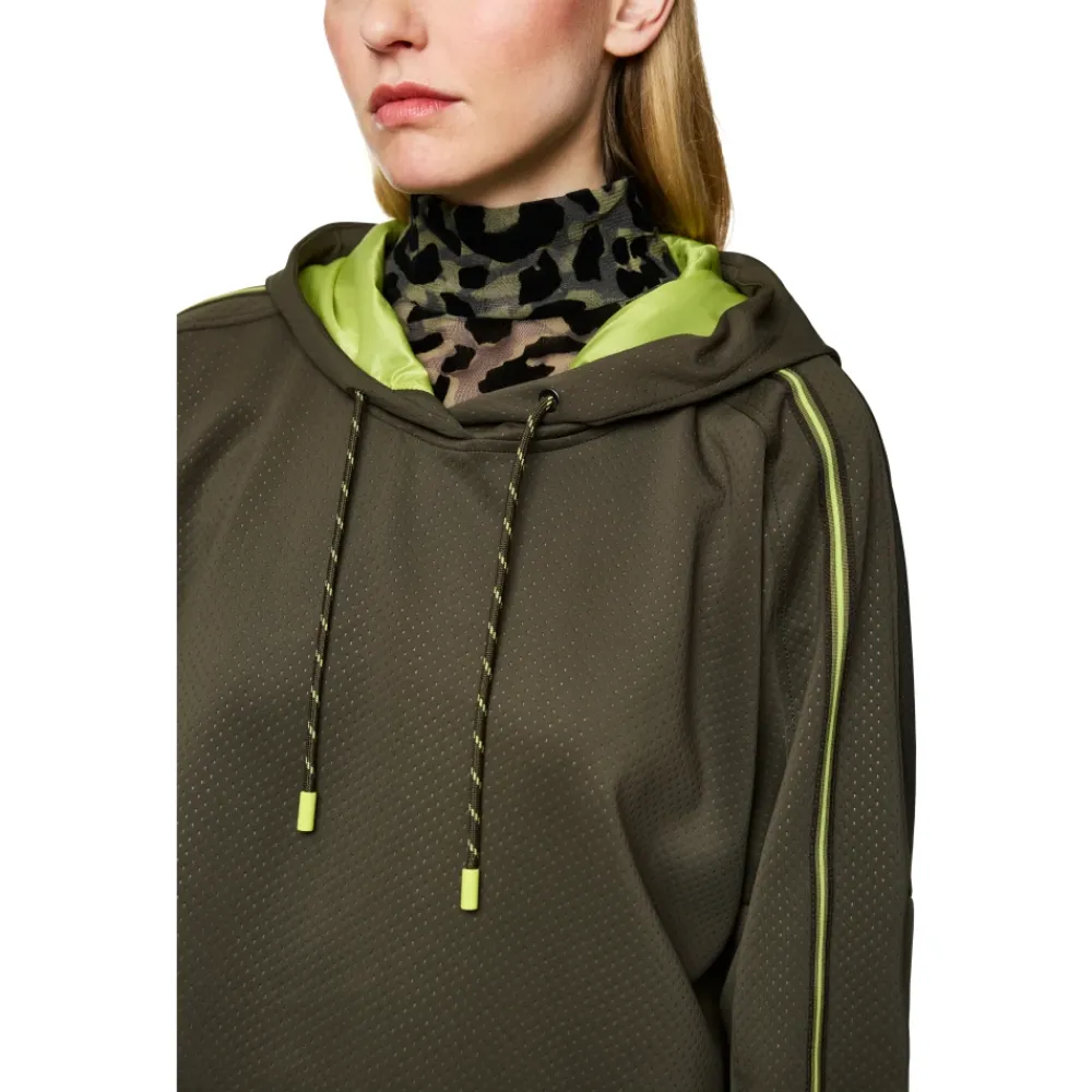 DAMES Marc Cain Sportief Sweatshirt met capuchon
