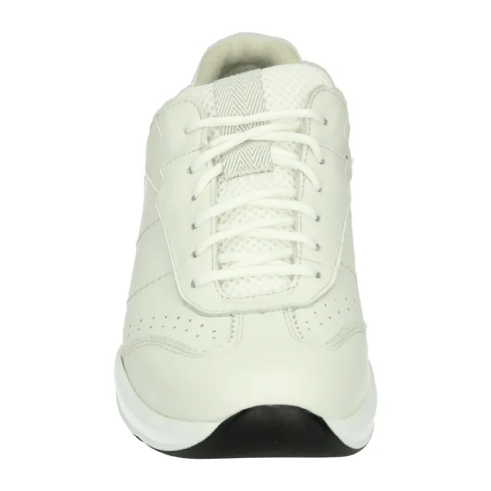 DAMES Durea Sneakers^Sportieve Lage Dames Sneakers Wit