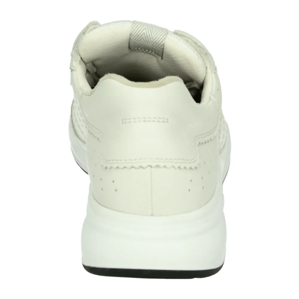 DAMES Durea Sneakers^Sportieve Lage Dames Sneakers Wit