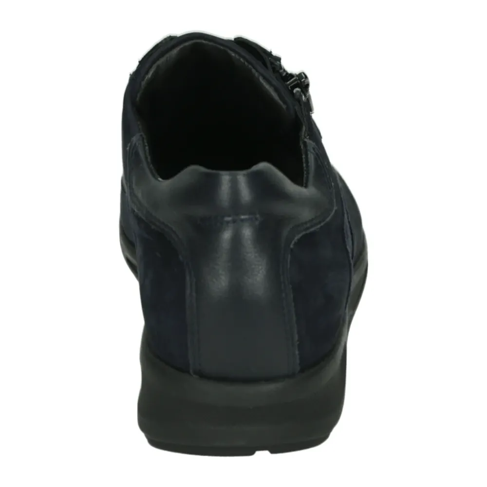 DAMES Durea Sportieve Lage Damesschoenen Nubuck