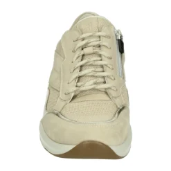 DAMES Durea Sportieve Lage Damesschoenen in Taupe