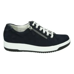 DAMES Durea Sneakers^Sportieve Lage Damesschoenen Nubuck