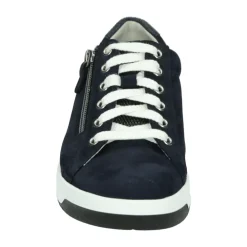 DAMES Durea Sneakers^Sportieve Lage Damesschoenen Nubuck