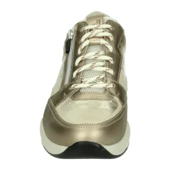 DAMES Durea Sneakers^Sportieve Lage Damesschoenen in Brons