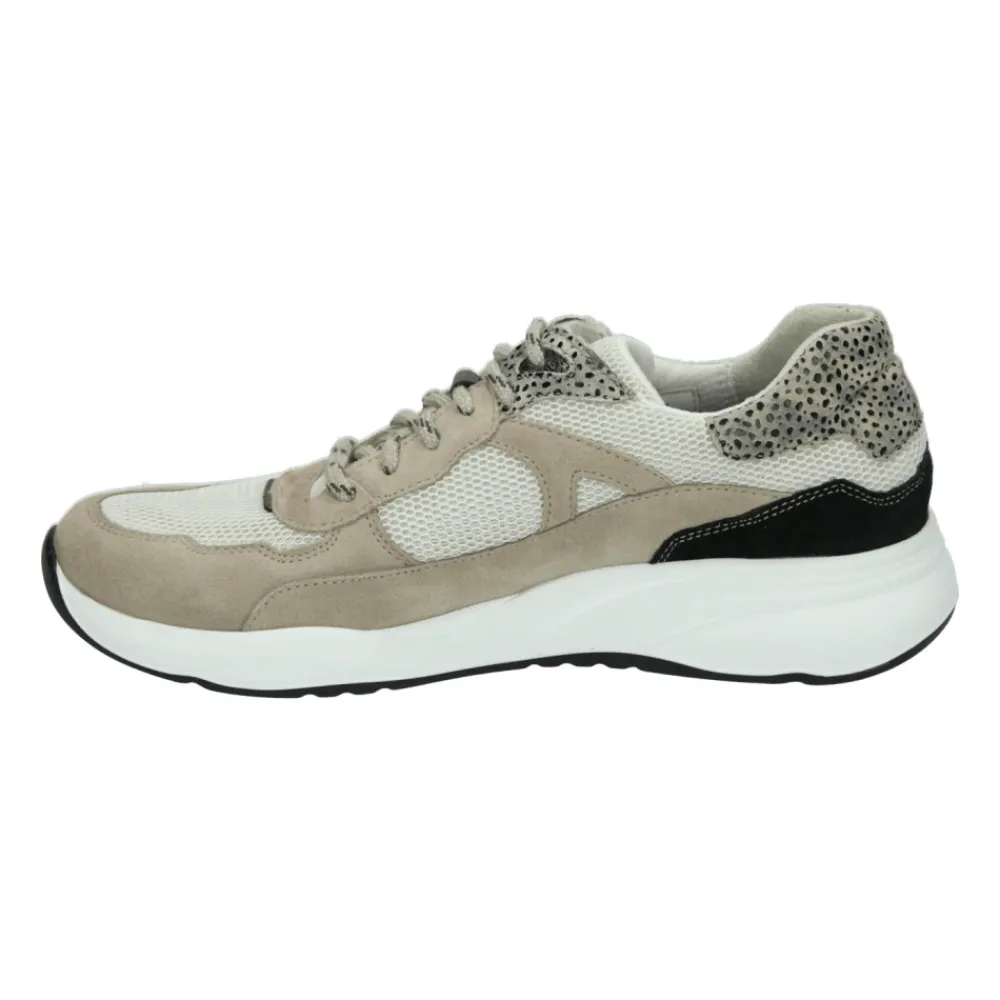 DAMES Durea Sneakers^Sportieve Lage Damesschoenen Beige