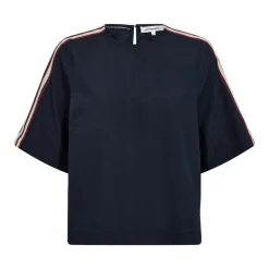 DAMES Co'Couture Blouses^Sportieve Minguscc Blouse met Strepen