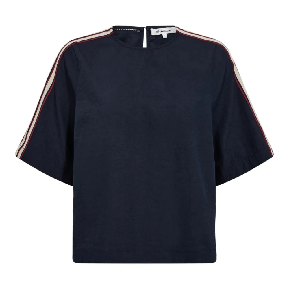 DAMES Co'Couture Blouses^Sportieve Minguscc Blouse met Strepen