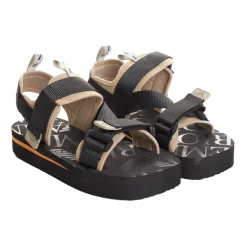 Heren Emporio Armani Sandalen^Sportieve platformsandalen met klittenbandsluiting