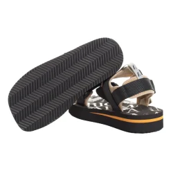 Heren Emporio Armani Sandalen^Sportieve platformsandalen met klittenbandsluiting