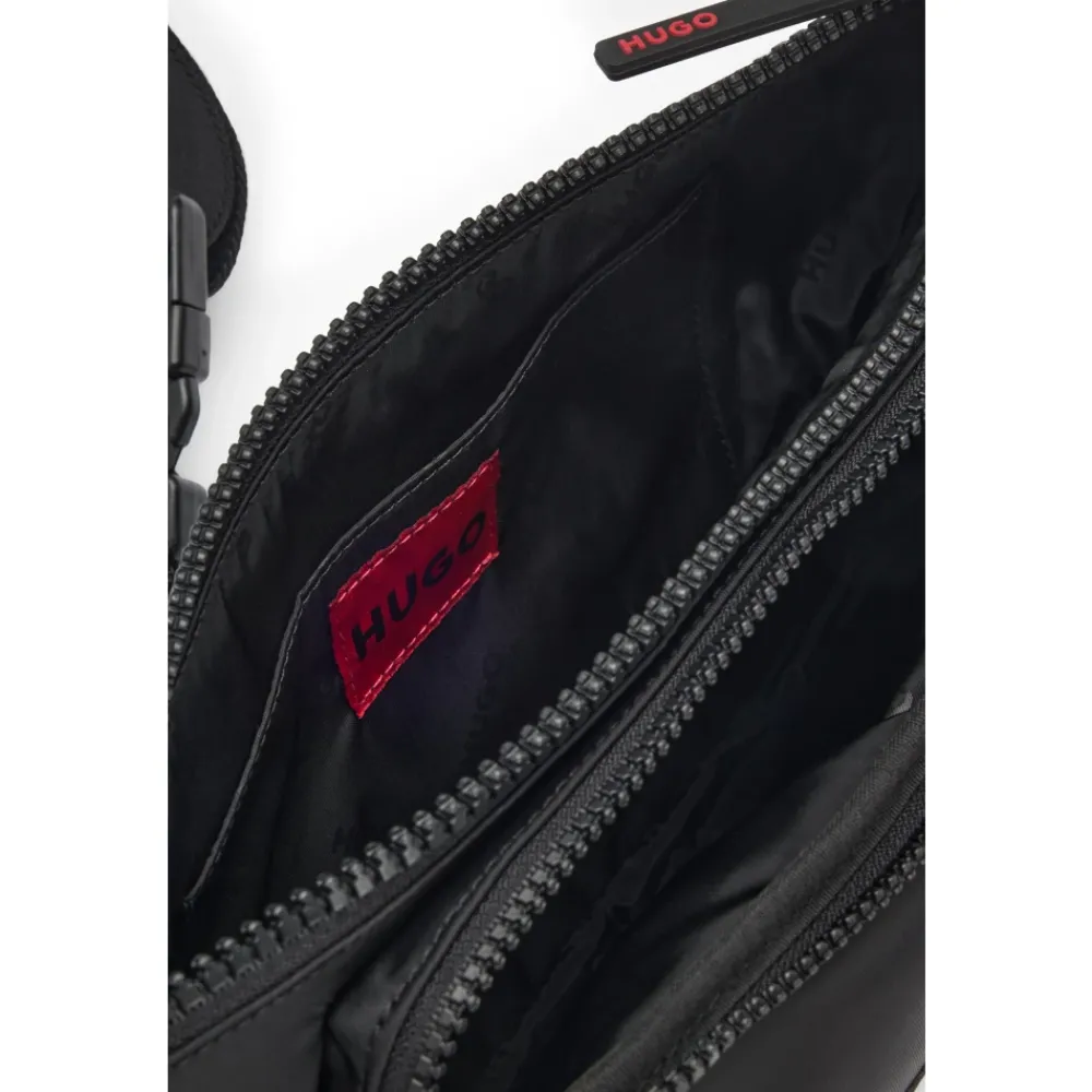 Heren Hugo Sportieve Twill Heuptas met Metalen Details