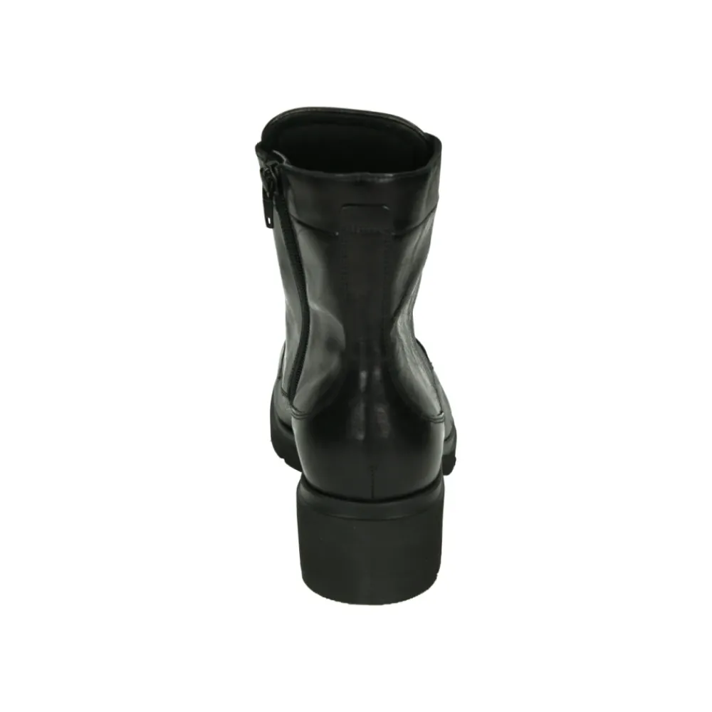 DAMES Durea Laarzen^Sportieve e Leren Schoenen met Uitneembaar Voetbed