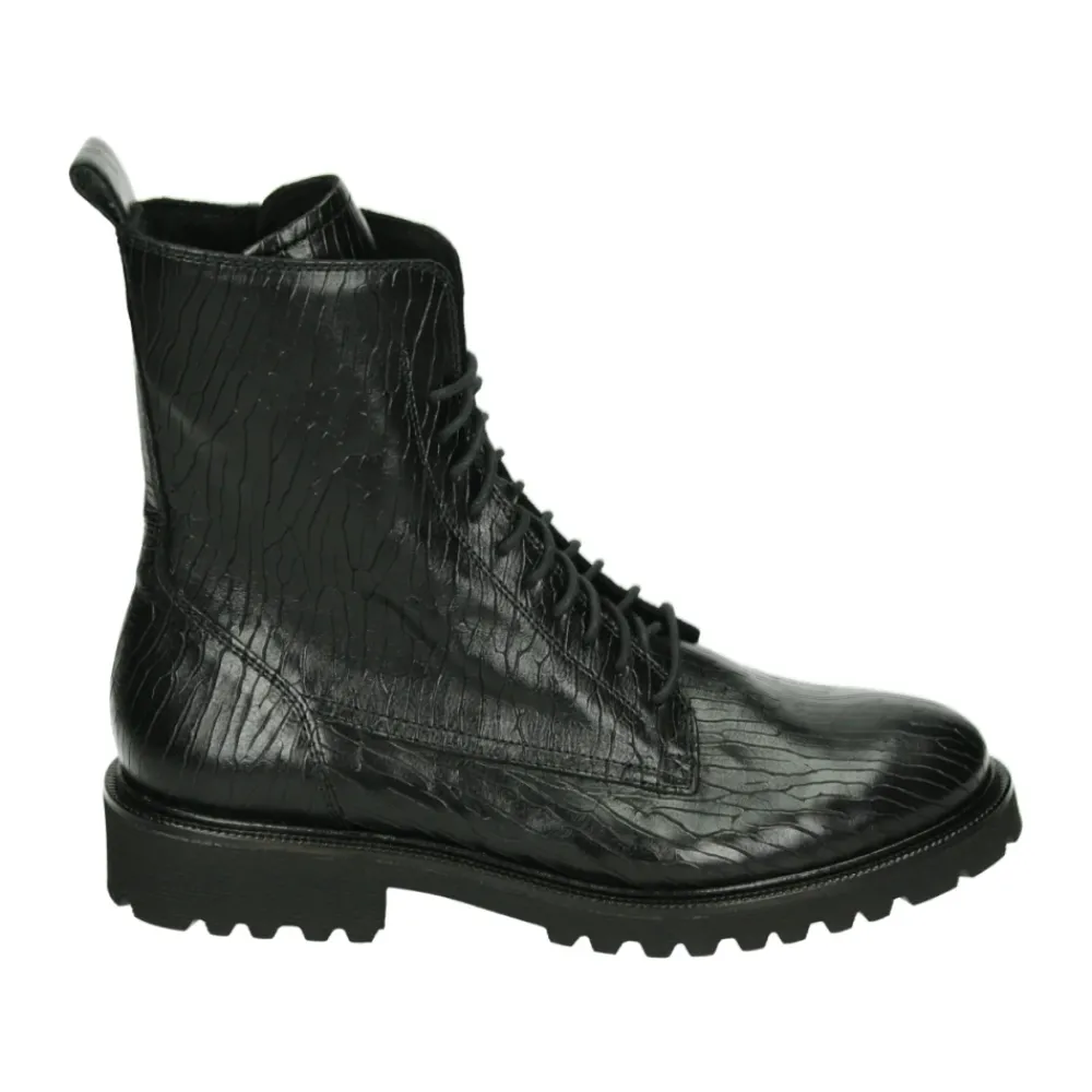 DAMES Durea Laarzen^Sportieve e Leren Sneakers