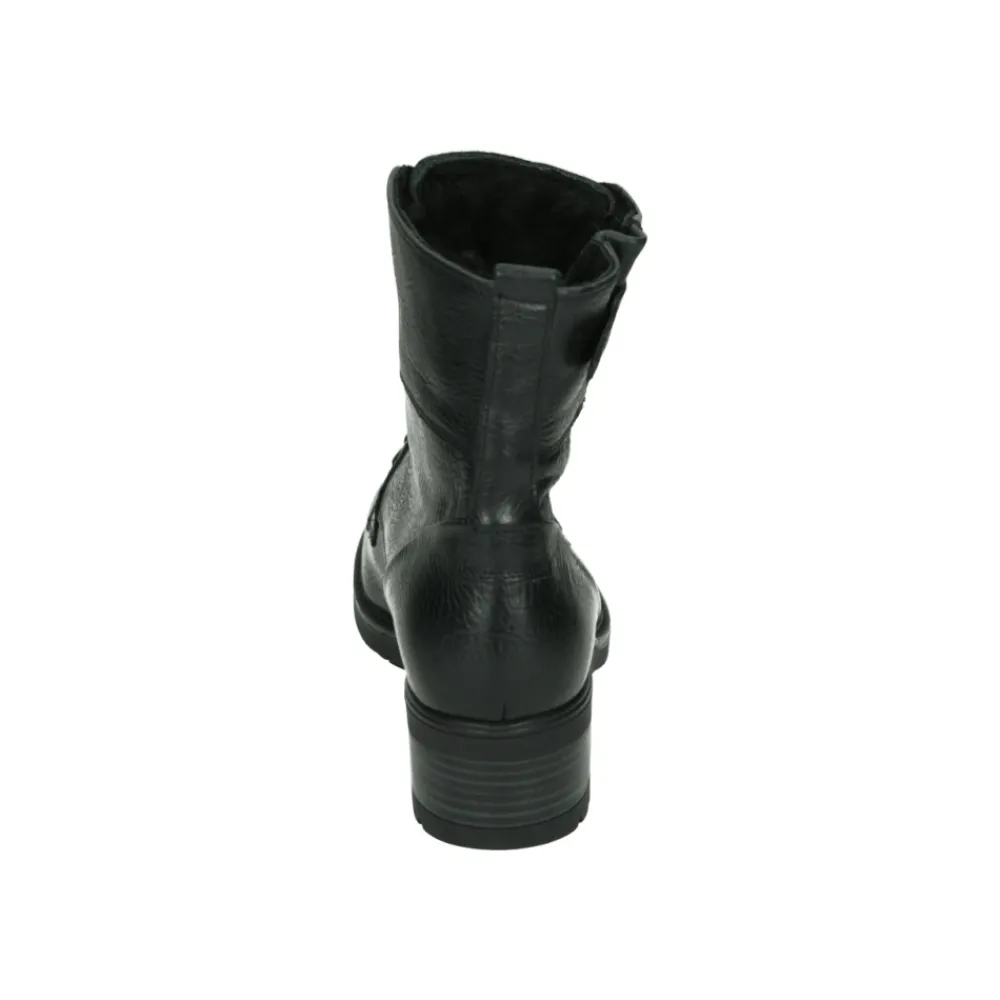 DAMES Durea Enkellaarsjes|Laarzen^Sportieve e Leren Sneakers