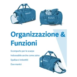 DAMES Satch Weekendtassen^Sporttas Unisex