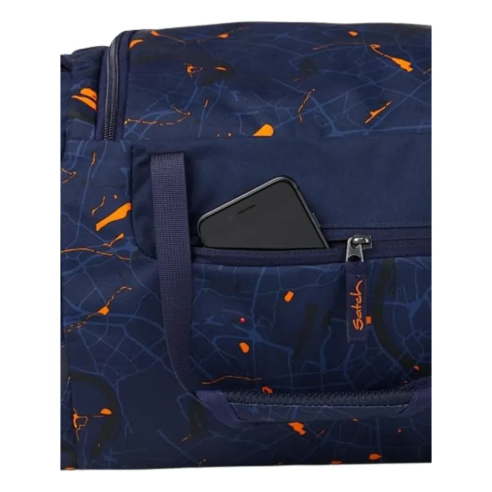 DAMES Satch Sporttas van Gerecycled Stof Oranje Unisex