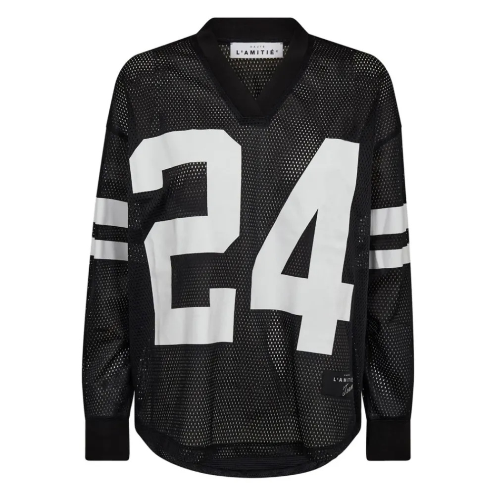 DAMES Haute L'Amitié Sporty Drift Number Tee Top