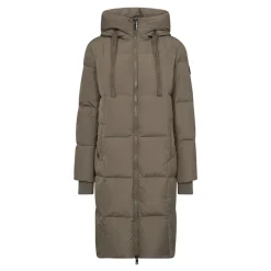 DAMES MOS MOSH Square Down Coat Brindle