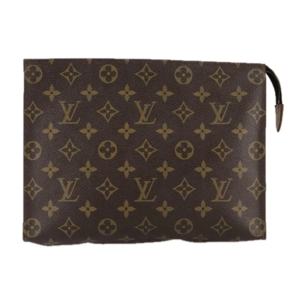DAMES Louis Vuitton Stijlvolle Bedrukte Plat Zakje